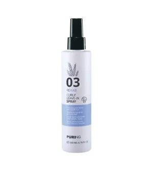 PURING 03 Rehab Curly Leave-In Spray bezoplachový sprej