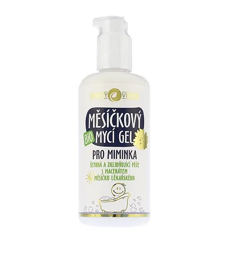 Bio měsíčkový mycí gel pro miminka 200 ml