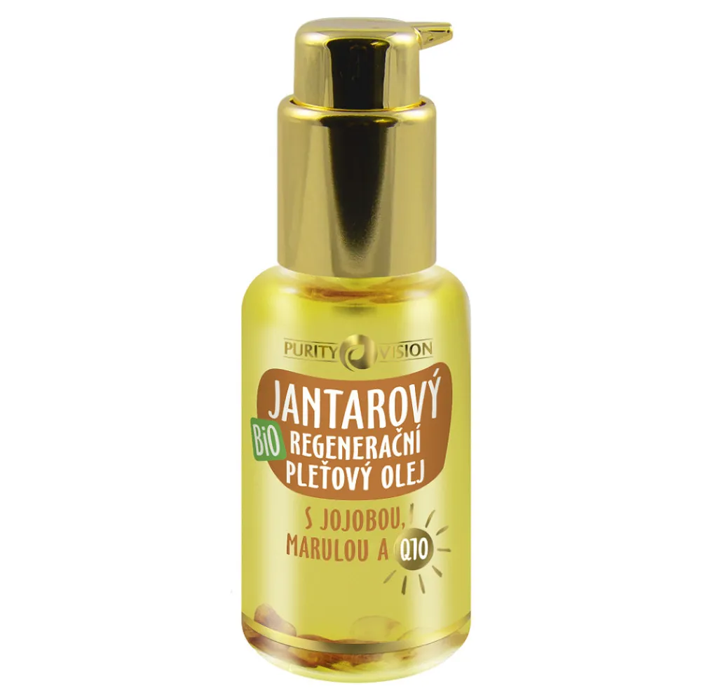 Bio jantarový hloubkově regenerační pleťový olej 45 ml