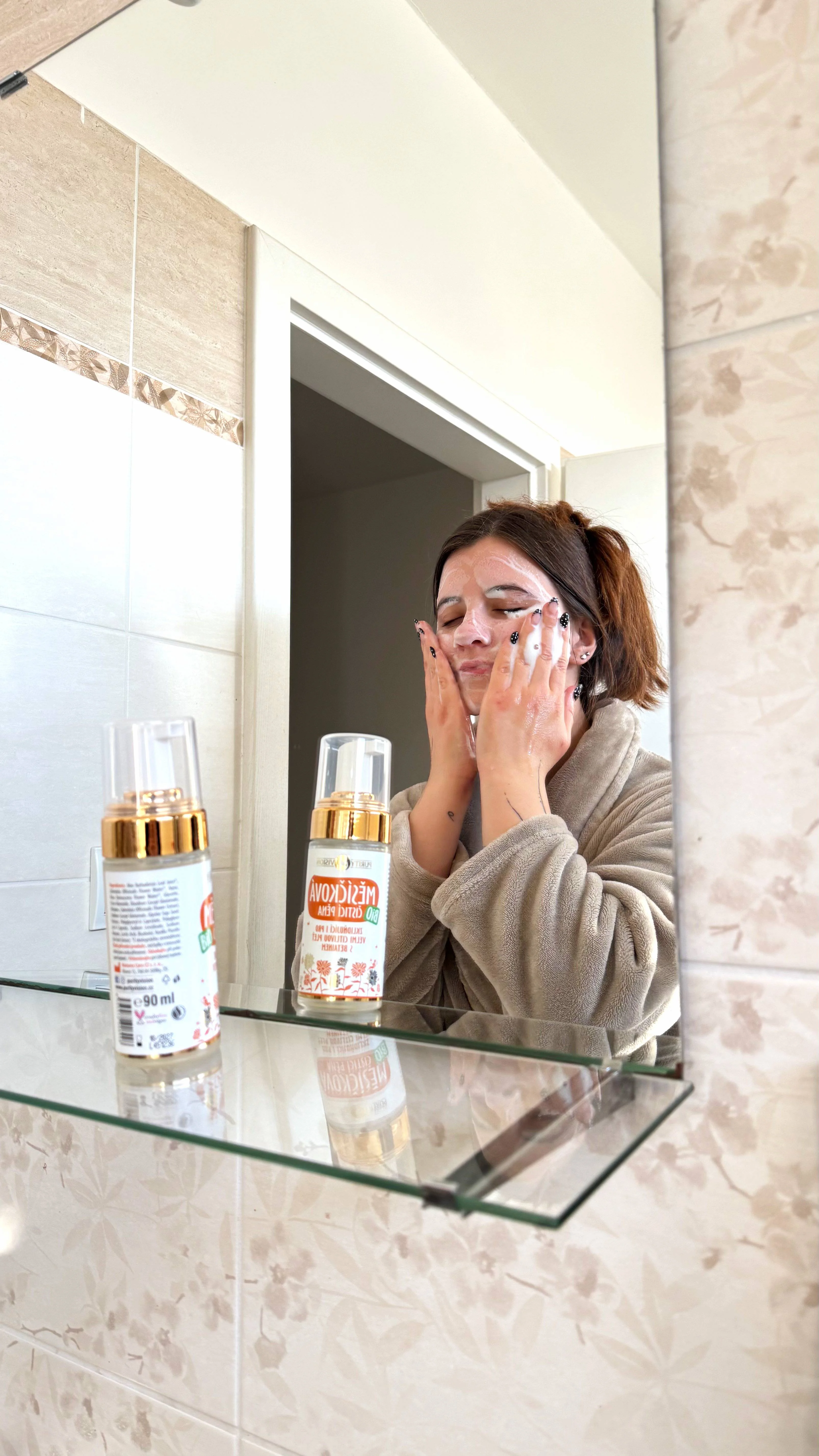 Purity Vision Měsíčková čisticí pěna (90 ml) - i pro velmi citlivou pleť