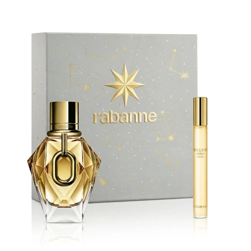 Rabanne Million Gold For Her 50 ml + EDP MINI parfémovaná voda pro ženy 10 ml