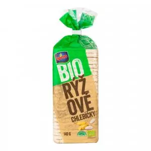 Racio Chlebíčky rýžové bezlepkové 140 g BIO   RACIO