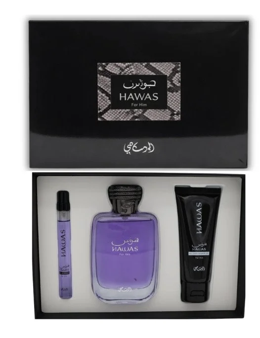 Hawas Men M 100 ml + EDP 10 ml + sprchový gel parfémovaná voda 50 ml