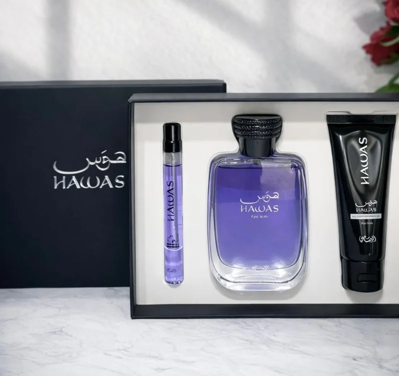 Hawas Men M 100 ml + EDP 10 ml + sprchový gel parfémovaná voda 50 ml