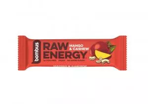 Bombus RAW ENERGY ovocná tyčinka mango a kešu