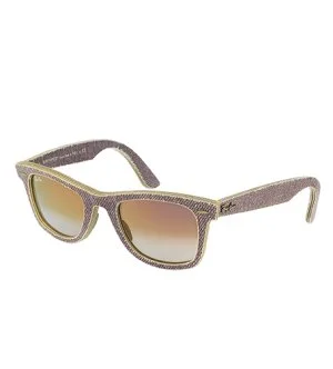 Ray-Ban RB2140 WAYFARER DEMIN sluneční brýle 50x22x145 mm fialová gradál unisex