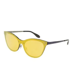 Ray-Ban RB3580N Blaze Cat Eye sluneční brýle 43x140 mm oranžovo zlátá pro ženy