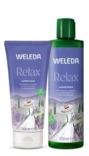 Weleda RELAX Levandulový sprchový krém 400 ml