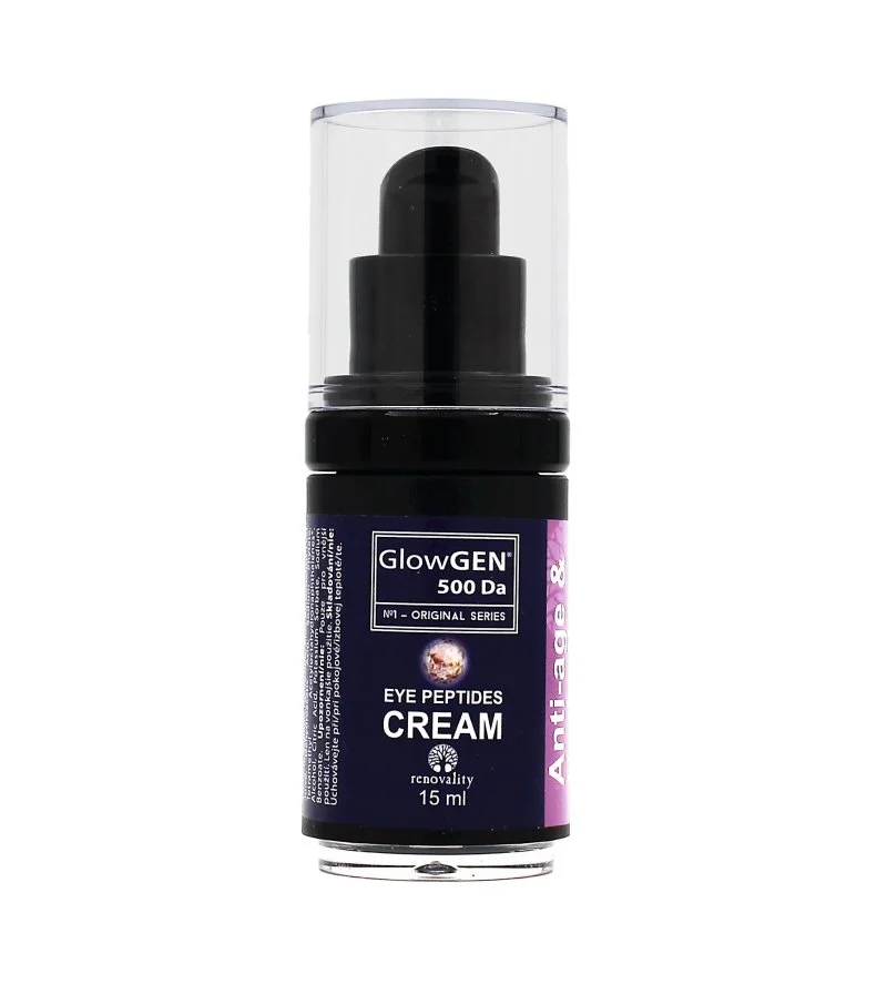 GlowGEN 500 Da Eye Peptides Cream oční krém s peptidy 15 ml