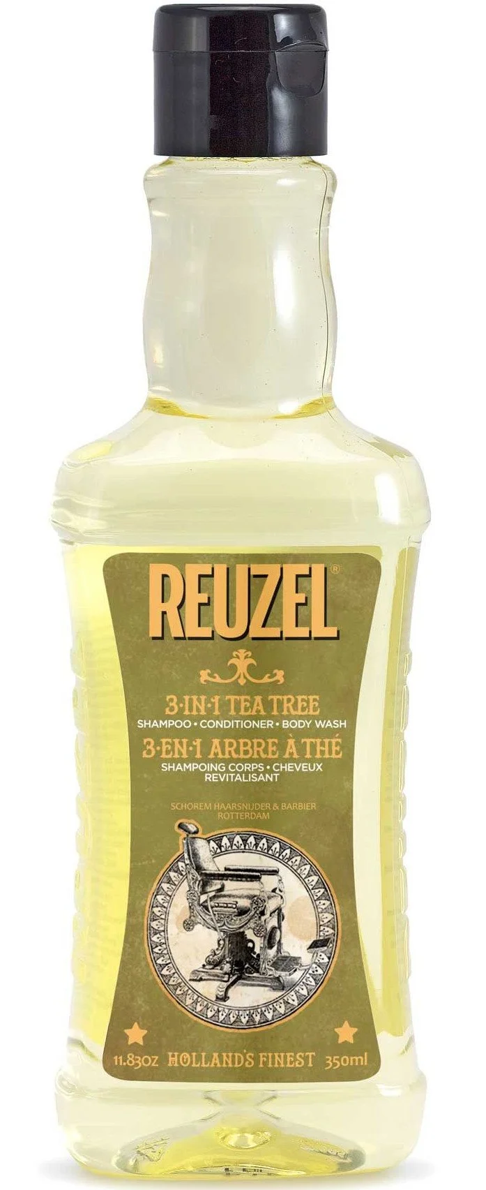 3-in-1 Tea Tree Shampoo-Conditioner-Body Wash šampon pro muže 3v1 pro muže 350 ml