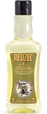3-in-1 Tea Tree Shampoo-Conditioner-Body Wash šampon pro muže 3v1 pro muže 350 ml