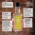 3-in-1 Tea Tree Shampoo-Conditioner-Body Wash šampon pro muže 3v1 pro muže 350 ml