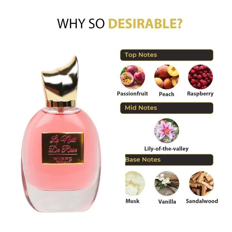 La Nuit De Rose parfémovaná voda pro ženy 100 ml