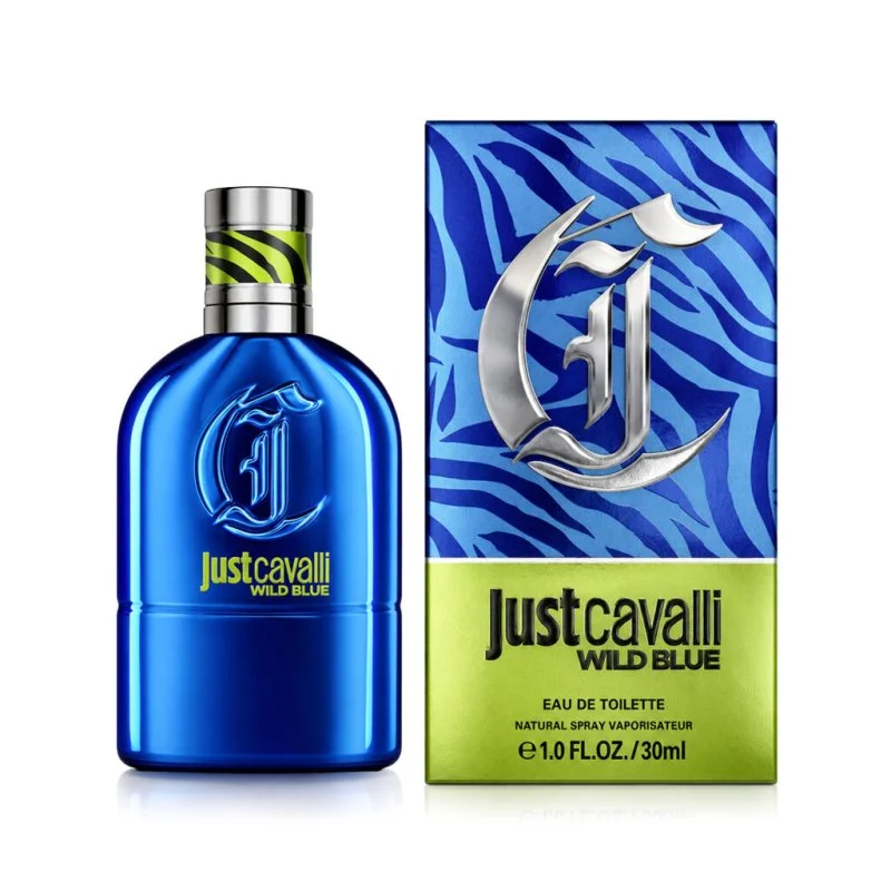 Just Cavalli Wild Blue toaletní voda unisex 30 ml