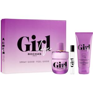 Rochas Girl Life EDP 75 ml + EDP MINI 7,5 ml + balzám na tělo 100 ml W