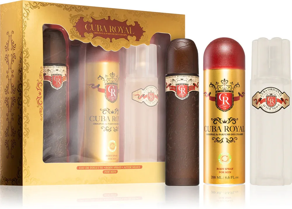 Royal 100 ml + AS 100 ml + DEO ve spreji toaletní voda pro muže 200 ml