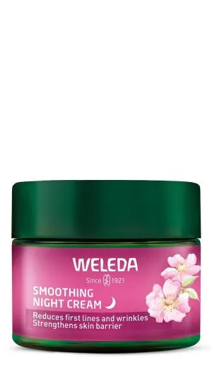 Weleda Rozjasňující noční krém Divoká růže a bílý čaj