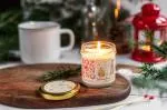 Rozvoněno Vonná svíčka - Vánoční zázrak (130 ml) - s perníkovým kořením