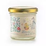 Rozvoněno Vonná svíčka - Zimní nálada (130 ml) - s pomerančem, hřebíčkem a skořicí