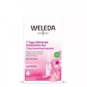 Weleda Růžový pleťový olej v ampulích - 7 denní vyhlazující kúra 7ks 6ml