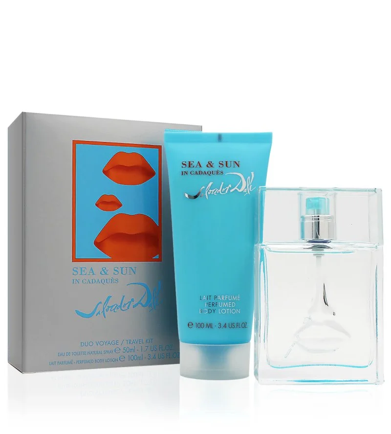 Sea & Sun In Cadaques dárková sada 50 ml + tělové mléko toaletní voda pro ženy