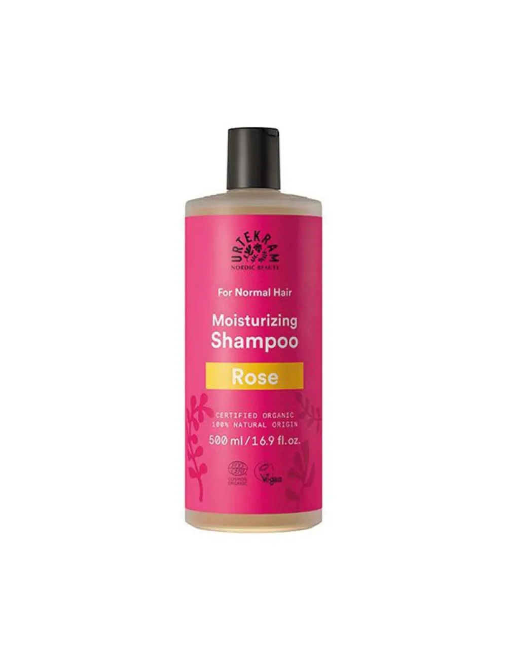 Urtekram Šampon růžový 500ml BIO, VEG