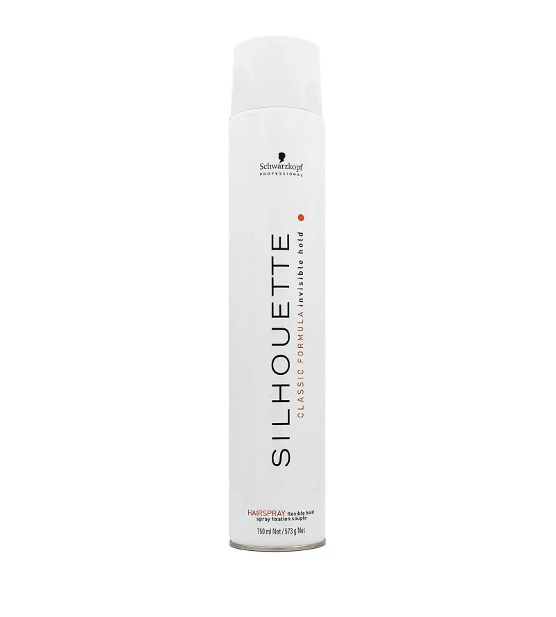 Professional Silhouette Flexible Hold Spray lak na vlasy pro lesk a pružnou fixaci 750 ml