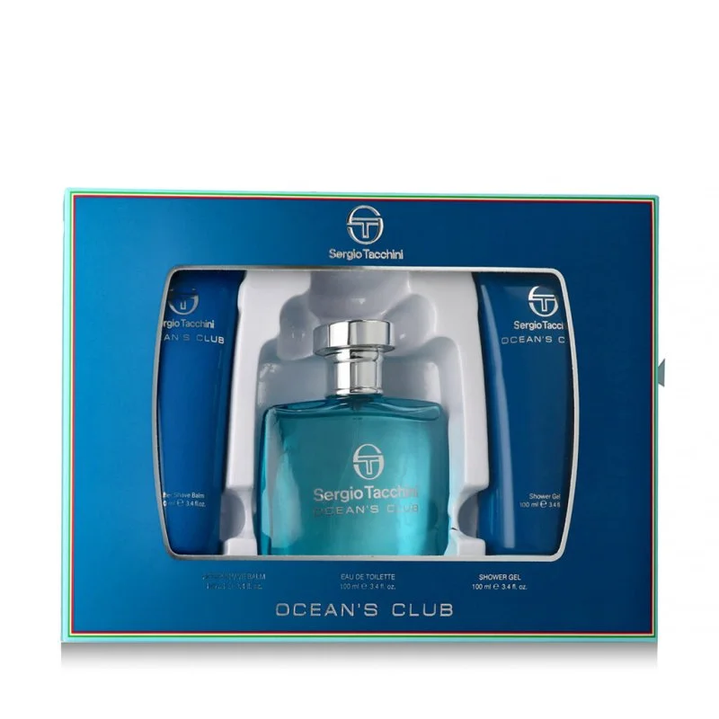 Ocean's Club 100 ml + ASB 100 ml + SG toaletní voda pro muže