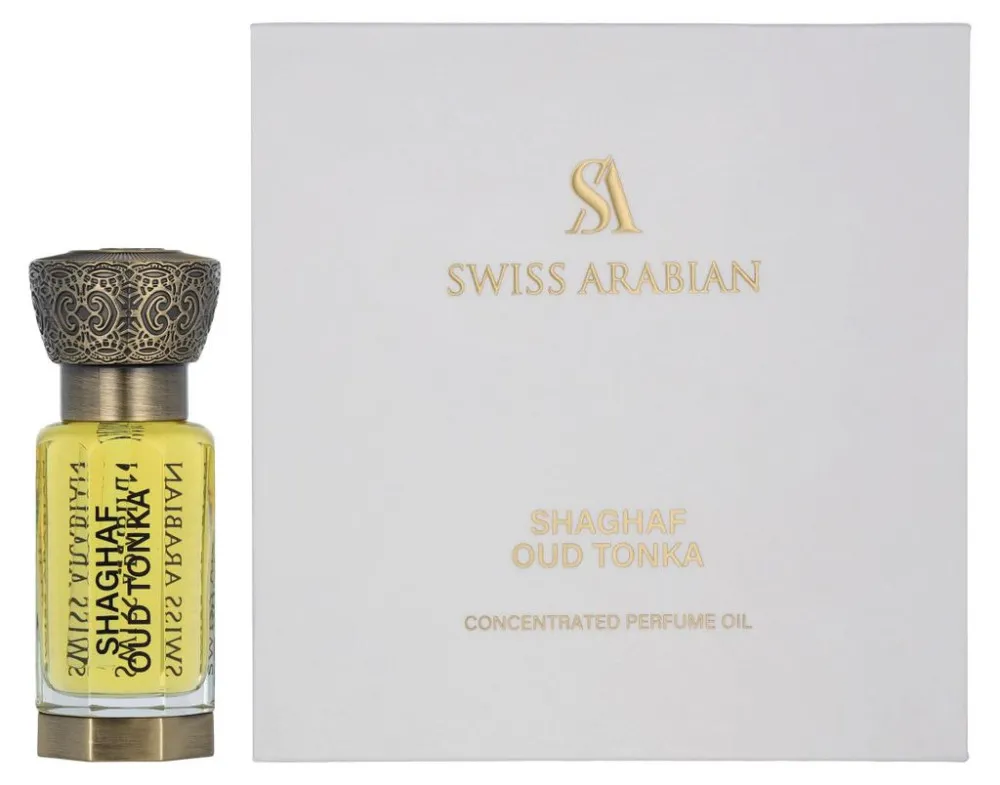 Shaghaf Oud Tonka koncentrovaný parfémovaný olej unisex 12 ml
