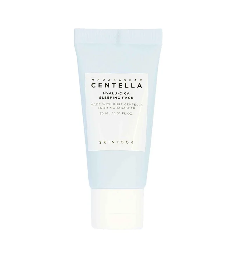 Madagascar Centella Hyalu-Cica Sleeping Pack zdokonalující a hydratační maska na noc pro vypnutí pleti 30 ml
