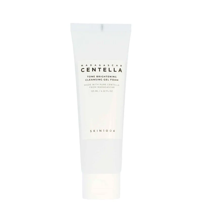 Madagascar Centella Tone Brightening Cleansing Gel Foam pěnivý čisticí gel pro rozjasnění a hydrataci 125 ml