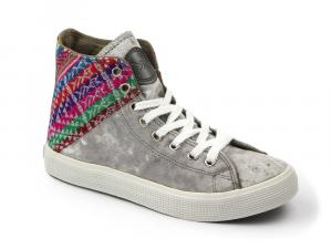 Inkkas Slate Velvet High-top