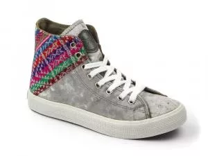 Inkkas Slate Velvet High-top