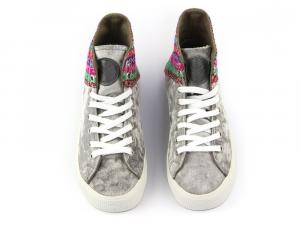 Inkkas Slate Velvet High-top