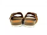 Perky Slide Fivela Baixo Nobuk Camel