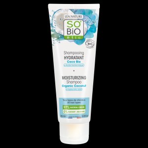 Šampon hydratační kokos a kyselina hyaluronová BIO (250 ml) - pro všechny typy vlasů