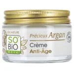 SO’BiO étic Anti-age Precieux Argan Krém denní BIO (50 ml) - hydratuje, zpevňuje a rozjasňuje pleť
