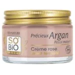 SO’BiO étic Anti-age Precieux Argan Krém růžový denní pro zpevnění GOLD BIO (50 ml) - zpevňuje a rozjasňuje pleť