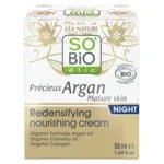 SO’BiO étic Anti-age Precieux Krém noční výživný a zpevňující GOLD BIO (50 ml) - ideální pro zralou pleť