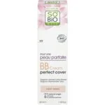 SO’BiO étic BB krém pro dokonalou pleť - odstín Light BIO (40 ml) - s extraktem z květu lotosu