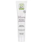SO’BiO étic BB krém pro dokonalou pleť - odstín Light BIO (40 ml) - s extraktem z květu lotosu