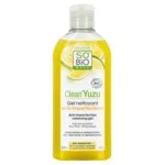 SO’BiO étic Gel čisticí proti nedokonalostem pleti - Clean Yuzu BIO (200 ml) - ideální pro mastnou pleť