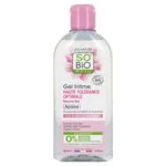 SO’BiO étic Gel mycí pro intimní hygienu hypoalergenní BIO (200 ml) - s výtažkem ze slézu obecného