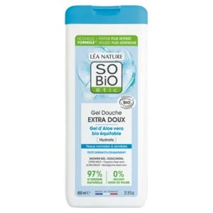 SO’BiO étic Gel sprchový EXTRA JEMNÝ s Aloe vera BIO (650 ml) - intenzivně hydratuje