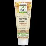 SO’BiO étic Kondicionér argan pro lesk - pro normální až suché vlasy BIO (200 ml) - vlasy zanechává lesklé a hebké