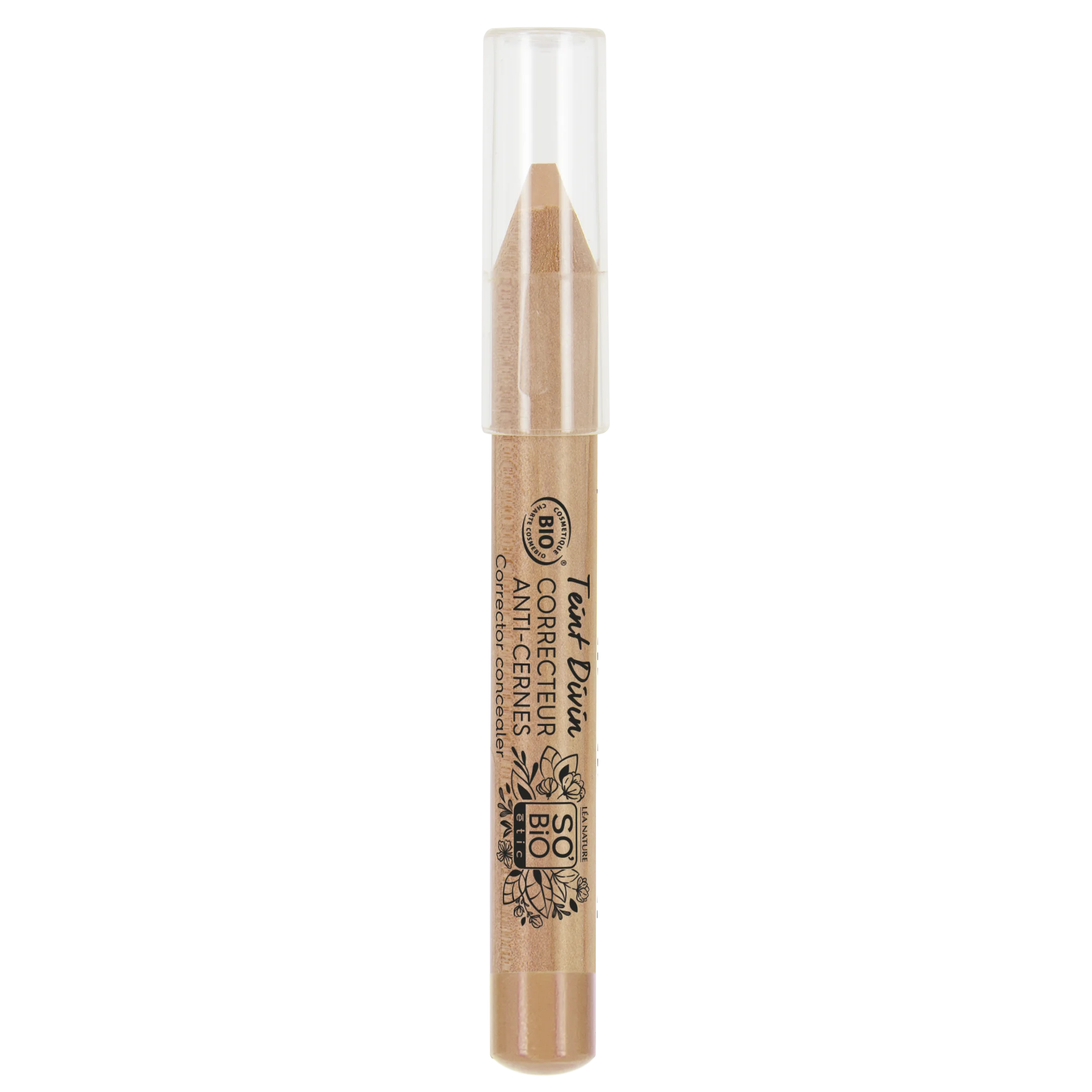 SO’BiO étic Korektor BIO (4 g) 25 BEIGE DORÉ — zlatá béžová - zakryje nedostatky pleti