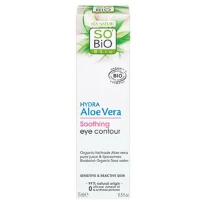 SO’BiO étic Krém kolem očí zklidňující s Aloe Vera BIO (15 ml) - hydratuje a zklidňuje oční okolí