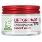 SO’BiO étic Krém noční rozjasňující proti vráskám Lift'Grenade BIO (50 ml) - s granátovým jablkem