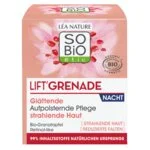 SO’BiO étic Krém noční rozjasňující proti vráskám Lift'Grenade BIO (50 ml) - s granátovým jablkem