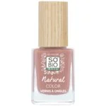SO’BiO étic Lak na nehty - 45 růžová pivoňka (11 ml) - se zářivou a intenzivní barvou